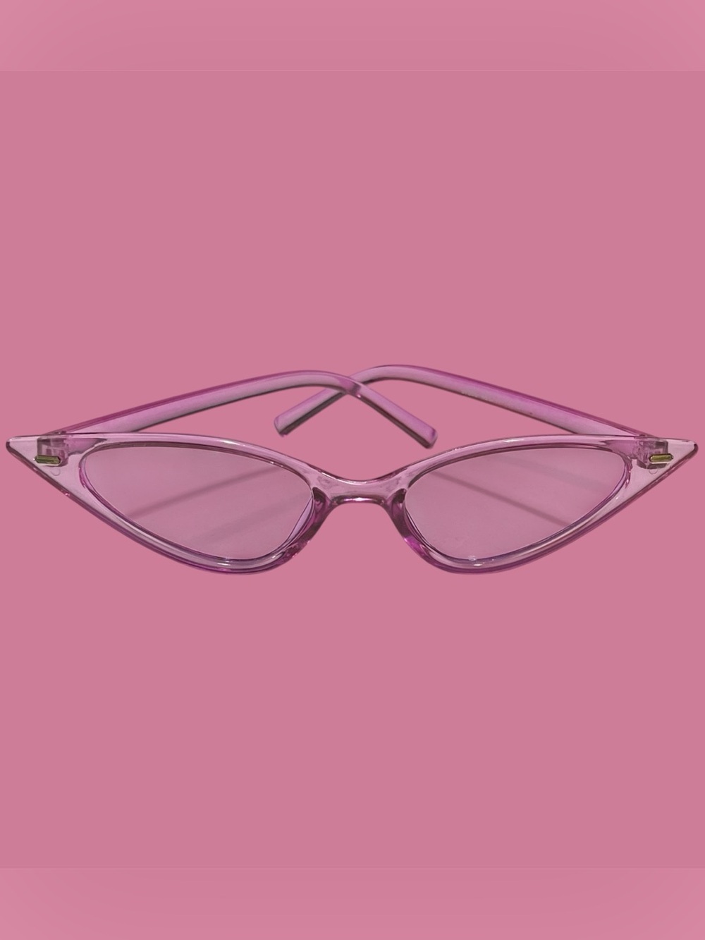 Light Fuchsia Cat Eye Sunglasses